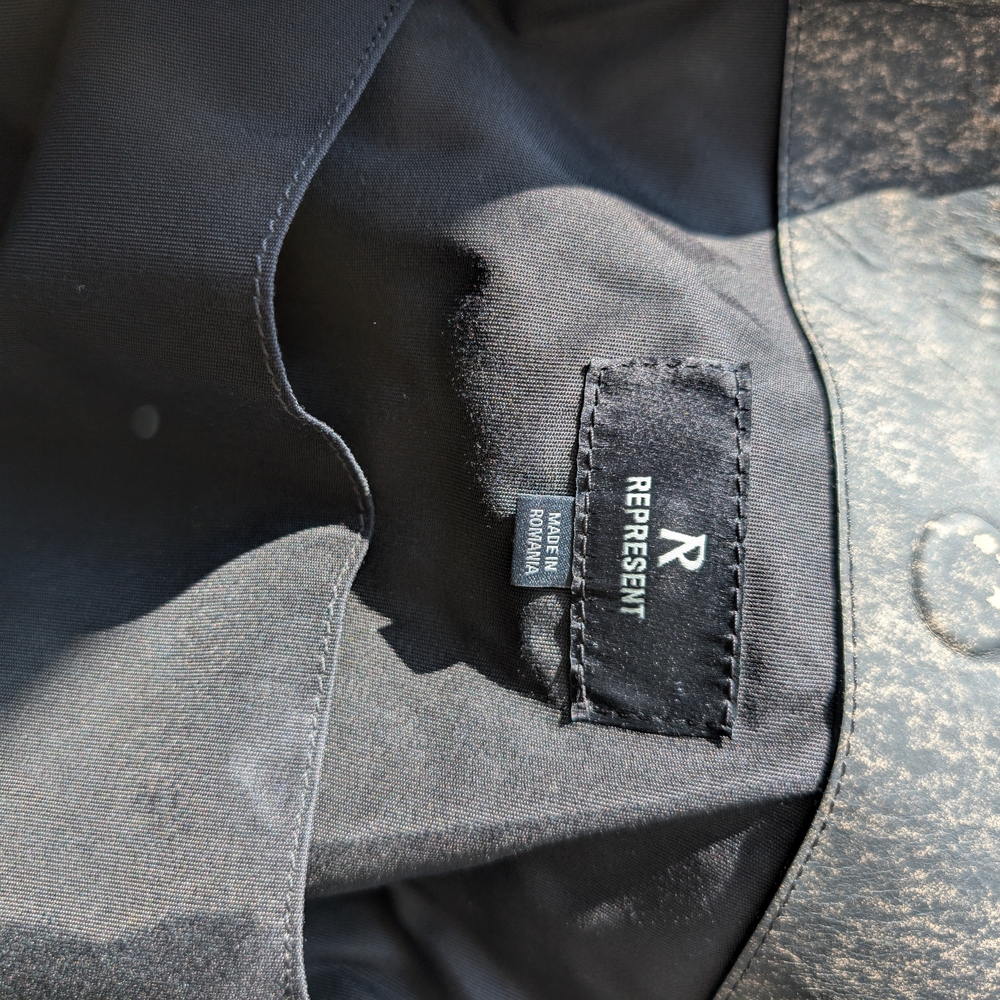 Represent Distressed Black Tote Bag - Picture 3 of 4